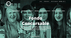 Desktop Screenshot of comunidadmujer.cl